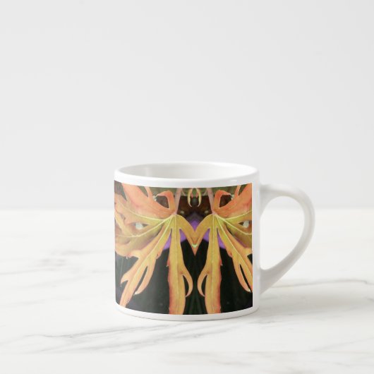 Bladstudie 2 espresso kop (Rechts)