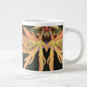 Bladstudie 2 grote koffiekop (Rechts)