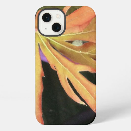 Bladstudie 2 iPhone hoesje (Achterkant)