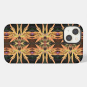 Bladstudiepatroon iPhone Hoesje (Achterkant horizontaal)