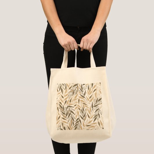 Bladtak. Tote Bag (Voorkant (product))