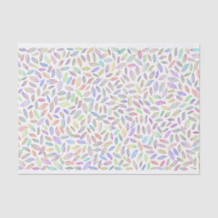  bladverkleurd lederen skeletspatroon tissuepapier