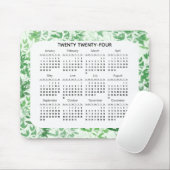 Bladvormig ontwerp 2024 Mousepad Muismat (Met muis)