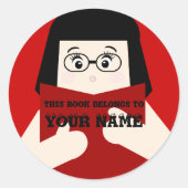 Bladwijzer 2 Leesboekje Aangepaste sticker (Voorkant)