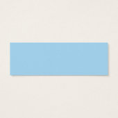 Bladwijzer - Blauw en sinaasappel doodle Mini Visitekaartjes (Achterkant)