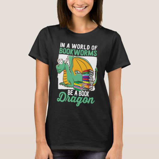 Bladwijzer: Boek boeken T-shirt (Voorkant)