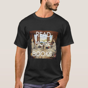 Bladwijzer Boek Nerd Lese literatuur T-shirt