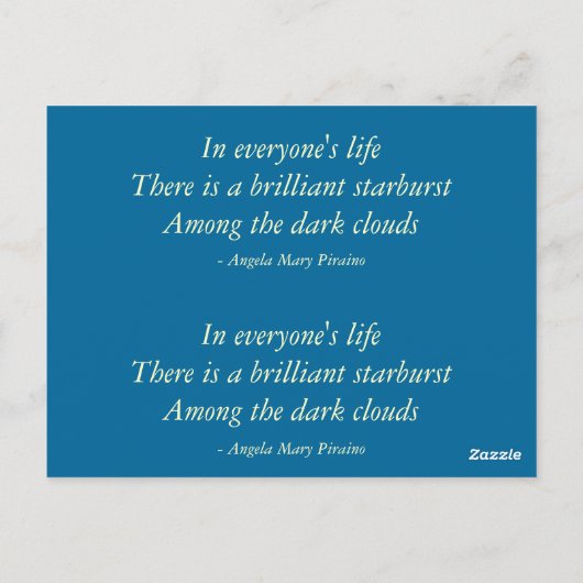 Bladwijzer Briefkaart (Achterkant)