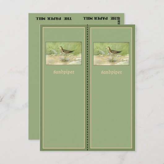  Bladwijzer Briefkaart (Voorkant / Achterkant)