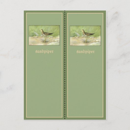 Bladwijzer Briefkaart (Voorkant)