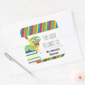 Bladwijzer Dit boek behoort tot Vierkante Sticker (Envelop)