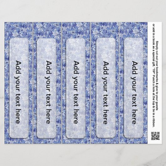 Bladwijzer Favors for Holiday Party Favors Flyer