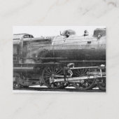  Bladwijzer foto van spoorweg Visitekaartje (Achterkant)