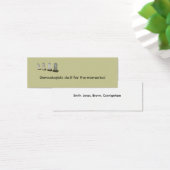 Bladwijzer - Genealogen doen het voor de... Mini Visitekaartjes (Bureau)