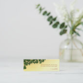 Bladwijzer Golden Clover Dreams Mini Visitekaartje (Staand voorkant)