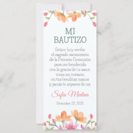 Bladwijzer in het Spaans met Schattigee Waterverf