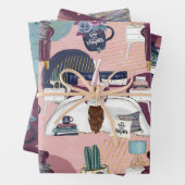 Bladwijzer Inpakpapier Vel (In situ)