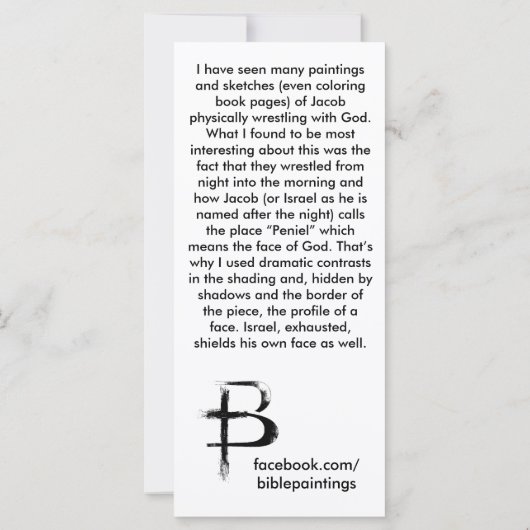 bladwijzer "Israël" (Achterkant)