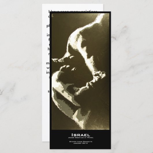 bladwijzer "Israël" (Voorkant / Achterkant)
