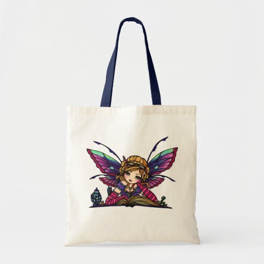 Bladwijzer: Leesboek boek boekenfeiffie Fantasy Ar Tote Bag (Voorkant)