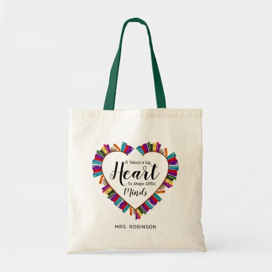 Bladwijzer Leraar Gezegde Cadeaus Tote Bag (Voorkant)