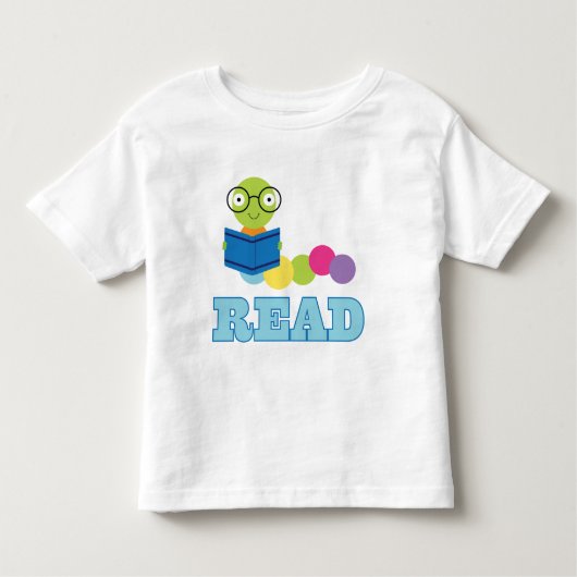 Bladwijzer lezen kinder shirts (Voorkant)
