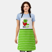 Bladwijzer lezen schort (Gedragen)