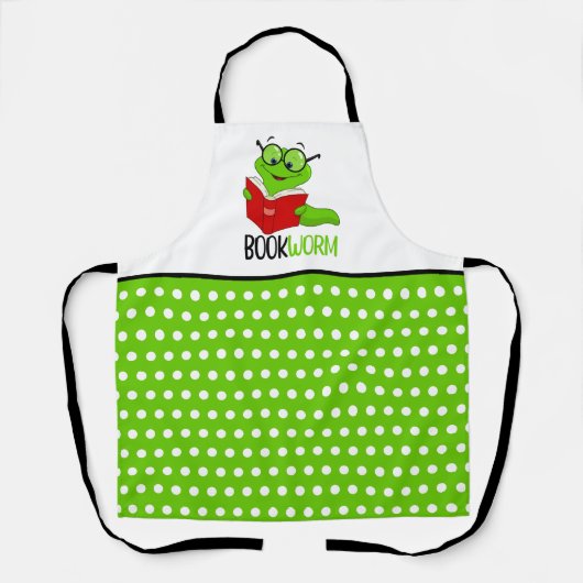 Bladwijzer lezen schort (Voorkant)