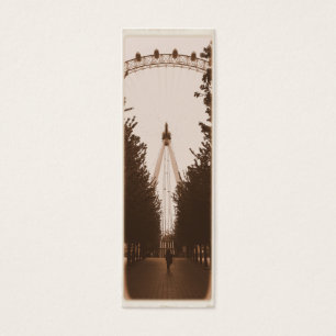 Bladwijzer - London Eye - Pack of 20 Mini Visitekaartjes