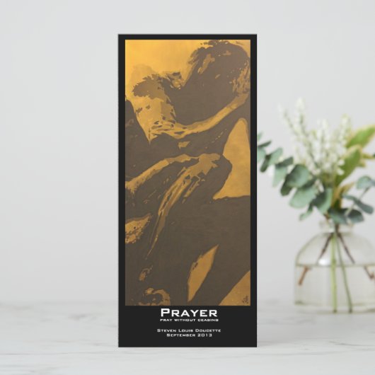 bladwijzer met de waarde "Prayer" (Staand voorkant)