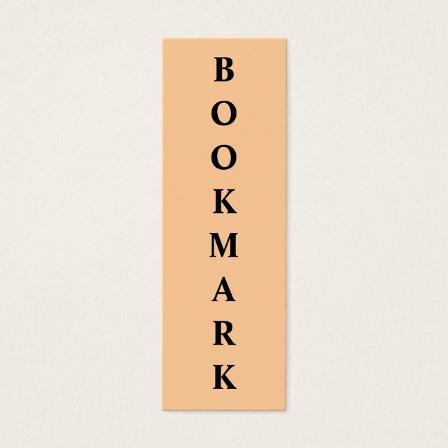 Bladwijzer Mini Visitekaartjes (Voorkant)