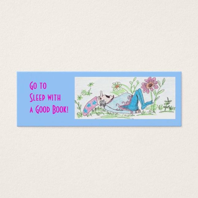 Bladwijzer Mini Visitekaartjes (Voorkant)