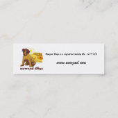 Bladwijzer Nowzad Rescue Dogs Mini Visitekaartje (Achterkant)