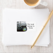 Bladwijzer op verzendlabel etiket (Insitu)