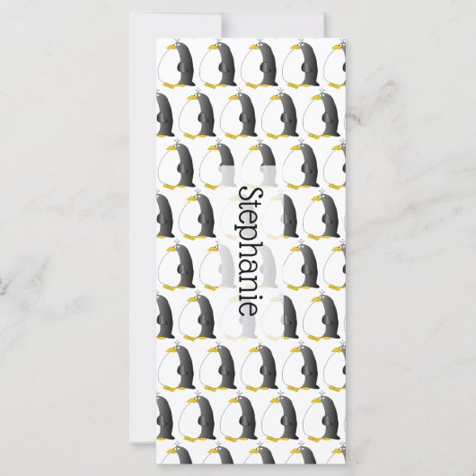 Bladwijzer Penguin Design (Voorkant)