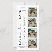 Bladwijzer Photo Booth Unieke Save The Date (Voorkant)