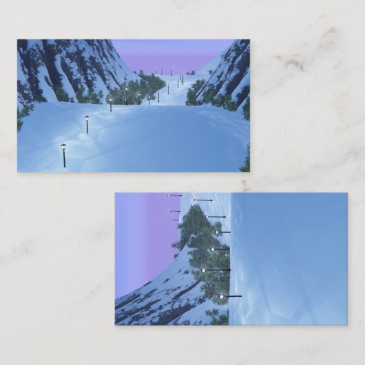 Bladwijzer uit Fairyland Visitekaartje (Voorkant / Achterkant)