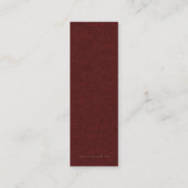 BLADWIJZER - Unicorn & Fairy Mini Visitekaartje (Achterkant)