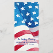 Bladwijzer van de Amerikaanse Gebedsvlag (Voorkant)