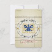 Bladwijzer van de literaire samenleving (Voorkant)