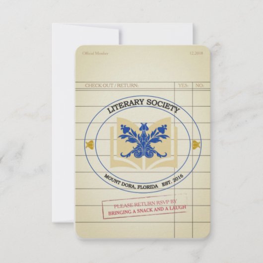 Bladwijzer van de literaire samenleving (Voorkant)