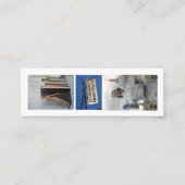 Bladwijzer van lezer mini visitekaartje (Voorkant)