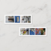 Bladwijzer van lezer mini visitekaartje (Voorkant / Achterkant)