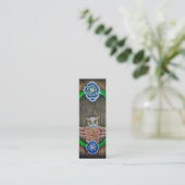 Bladwijzer van Majestic/mini-visitekaartje Mini Visitekaartje (Staand voorkant)