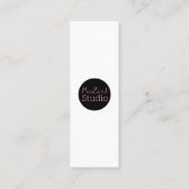 Bladwijzer van Majestic/mini-visitekaartje Mini Visitekaartje (Achterkant)