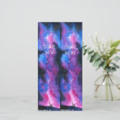 Bladwijzer van melkwegen: Sterker samen Feestdagenkaart (Staand voorkant)