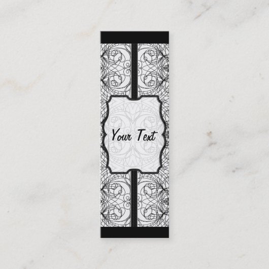 Bladwijzer Visitekaartje Indiaanse stijl (Voorkant)