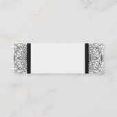 Bladwijzer Visitekaartje Indiaanse stijl (Achterkant)