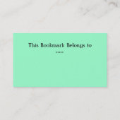 Bladwijzer Visitekaartjes scooters (Achterkant)