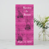 Bladwijzer voor champagne (Staand voorkant)